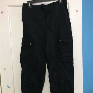 Black Cargo Pants